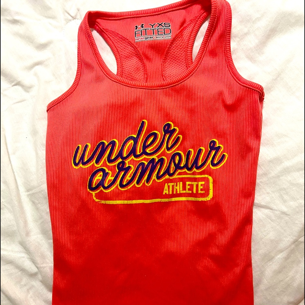 Girls under armour tank